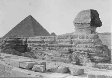 Pyramid and Sphinx